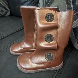 Livie & Luca Shiny Copper Kids Boots